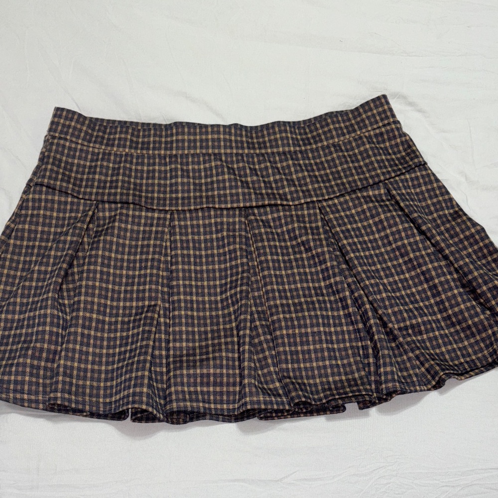 American Eagle Outfitters Checkered Skater Skirt